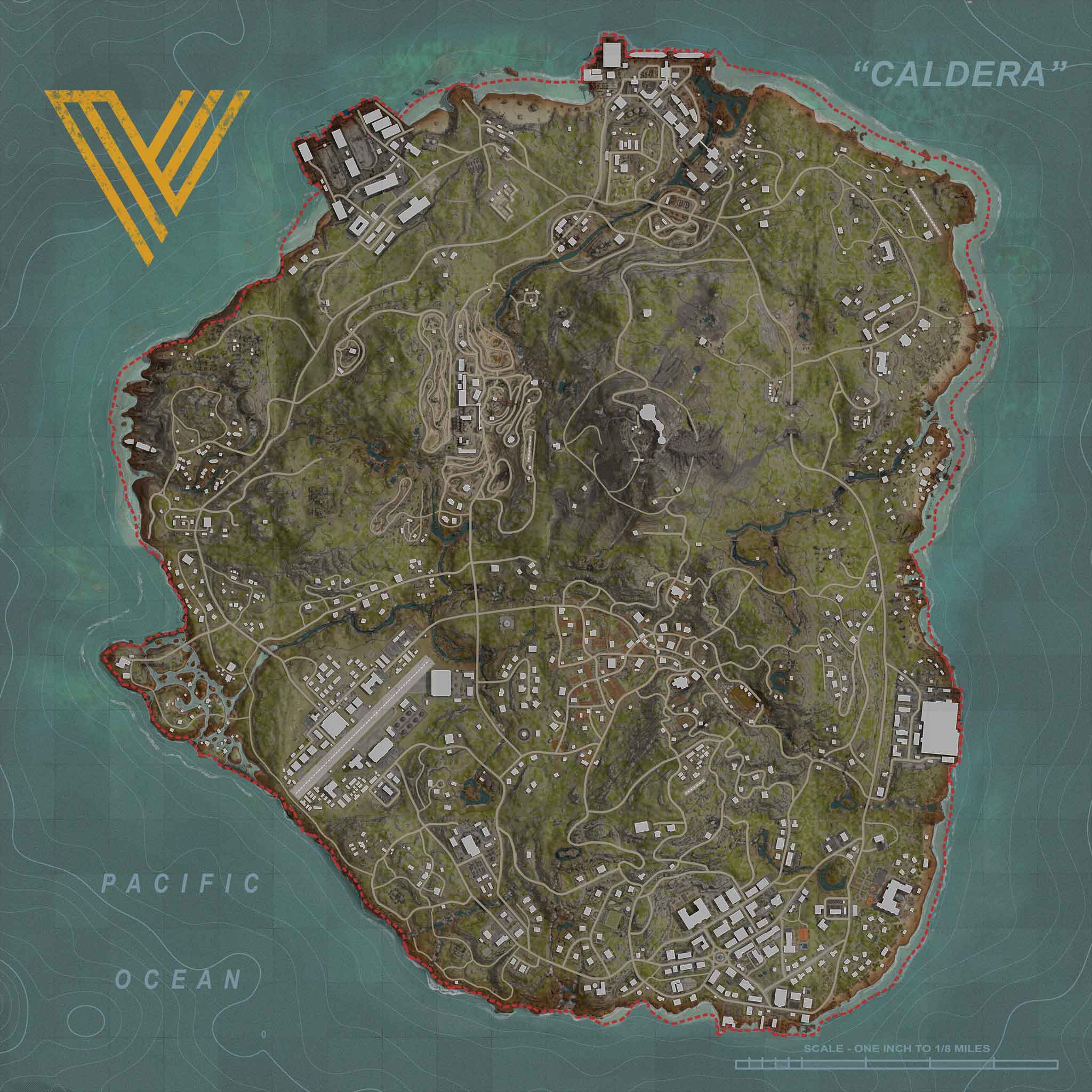 Caldera Tac Map