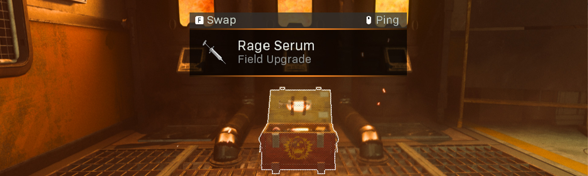 The new Rage Serum lootable item
