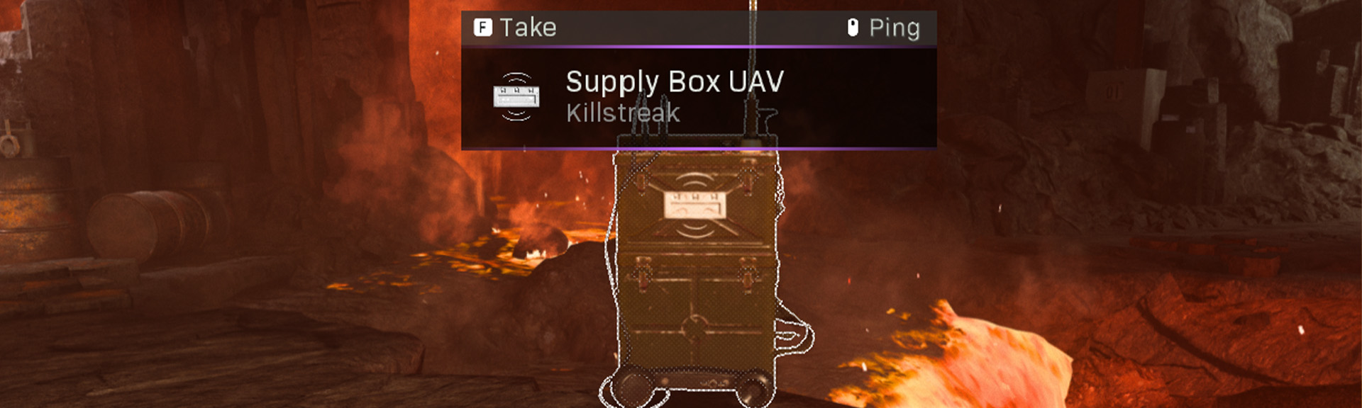 The new Supply Box UAV lootable item