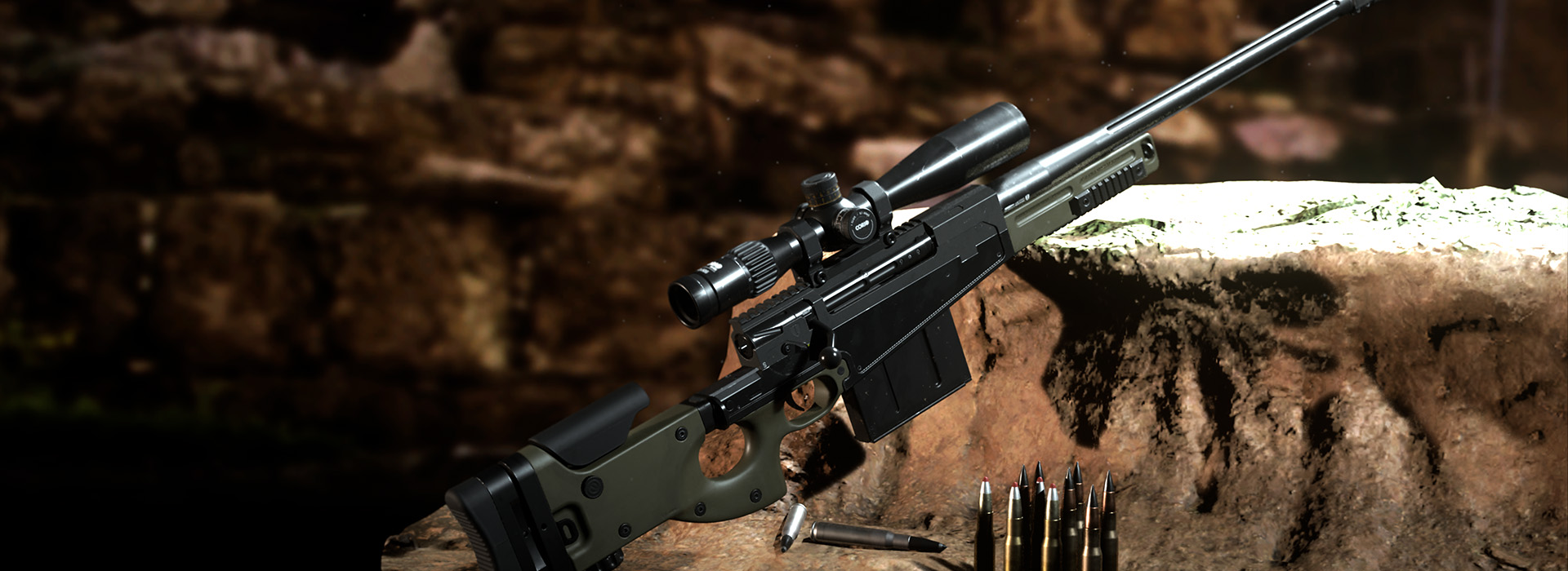 Victus XMR Sniper Rifle Key Art
